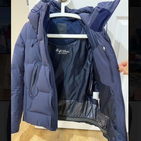 Mizusawa ski jacket women size small navy - Picture 4 of 5